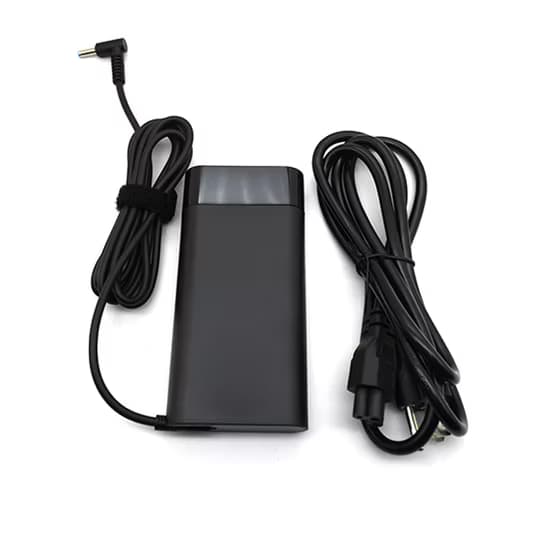 HP 120W Blue Adapter Charger Plus Flower Cable